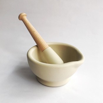 Porcelain Mortar and Pestle Set